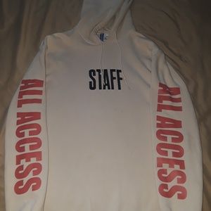 Purposetour merch staff hoodie